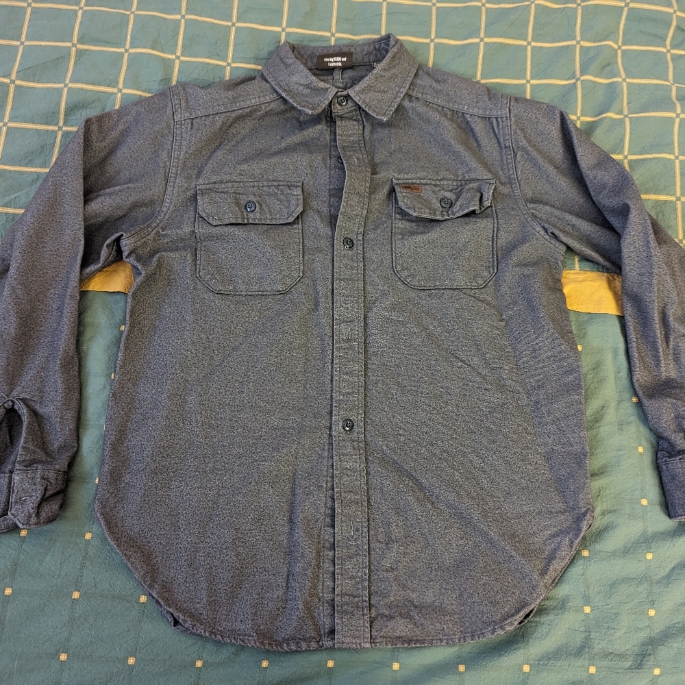 Legendary Whitetails Tough As Buck Gray Chamois Button Down Shirt